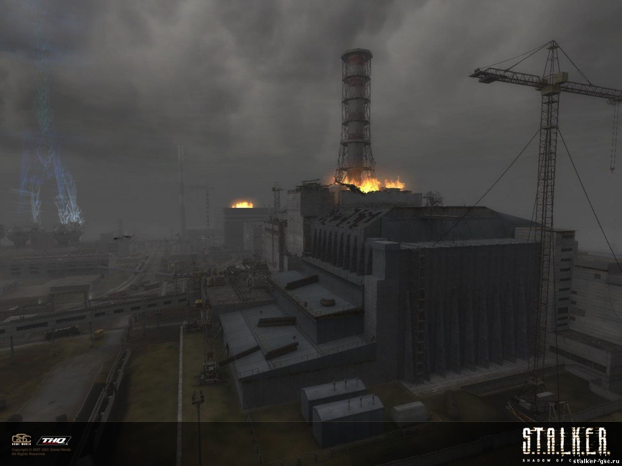 Сталкер тень Чернобыля ЧАЭС 2